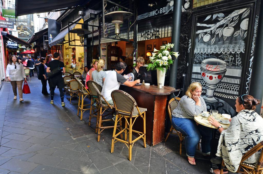 Akom Melbourne Aparthotel Ngoại thất bức ảnh